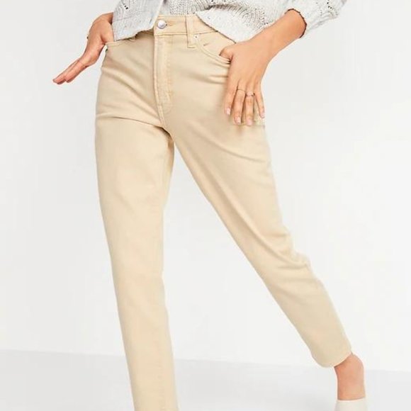 New High-Waisted O.G. Straight Mineral-Dye Jeans - Picture 2 of 7